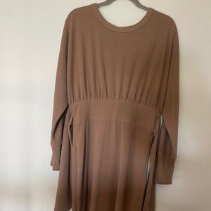 Fashion Nova Mocha XLarge Sweater Dress